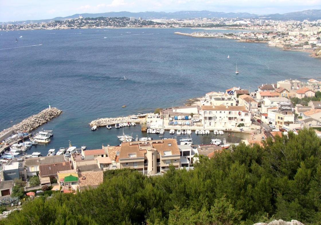 Appartement T3 La Madrague/ Les Calanques マルセイユ エクステリア 写真